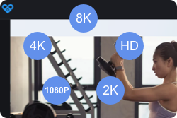Download  Videos in 1080P/2K/4K/8K