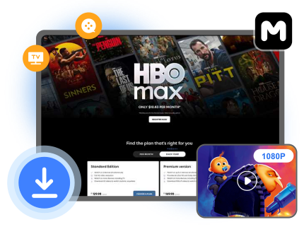 hbo max downloader footer banner