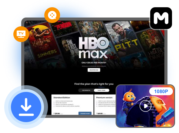 hbo max video downloader banner