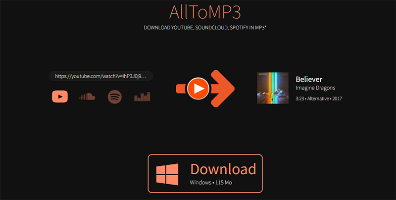 can you download song from spotify to mp3