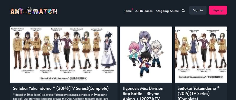 Animewatch アニメ ダウンロード サイト