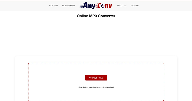 AnyConv MP3 Converter mp3 変換 サイト