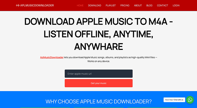 APL MUSIC DOWNLOADER apple music mp3 変換 サイト