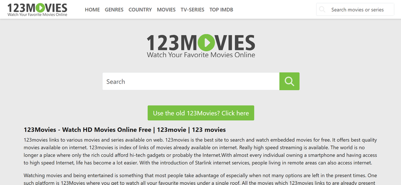 Alternativa a Bflix 123Movies