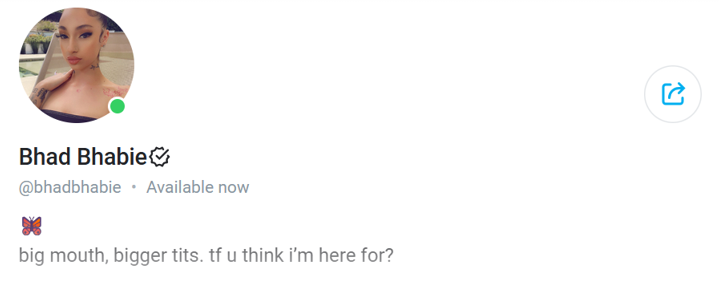 Bhad Bhabie Onlyfans Profile