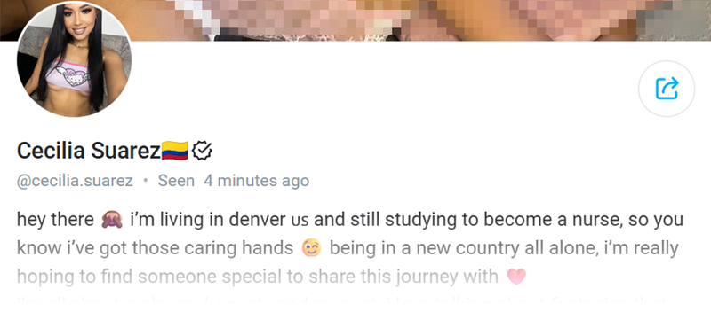 Hottest Latina Onlyfans Cecilia Suarez