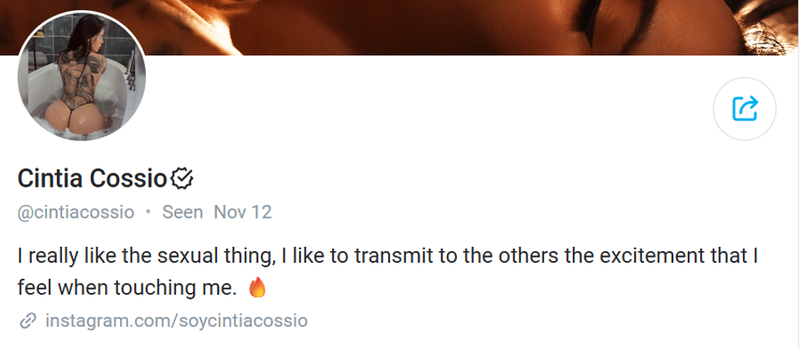 Hottest Latina Onlyfans Cintia Cossio