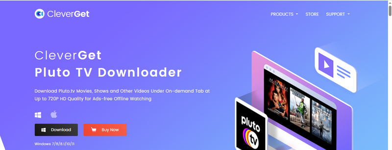Cleverget Pluto Video Downloader