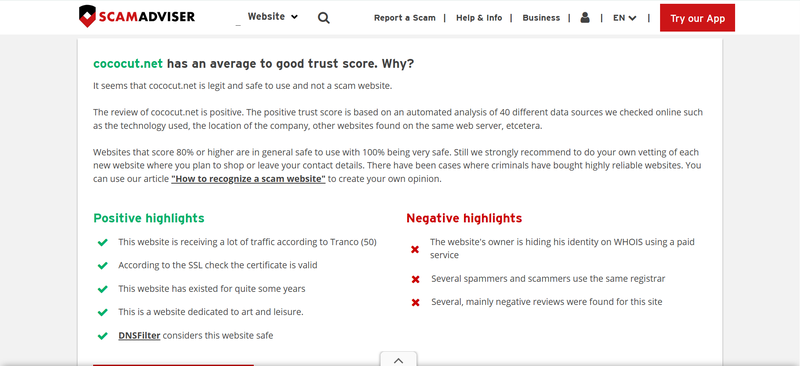 Cococut Safety Review