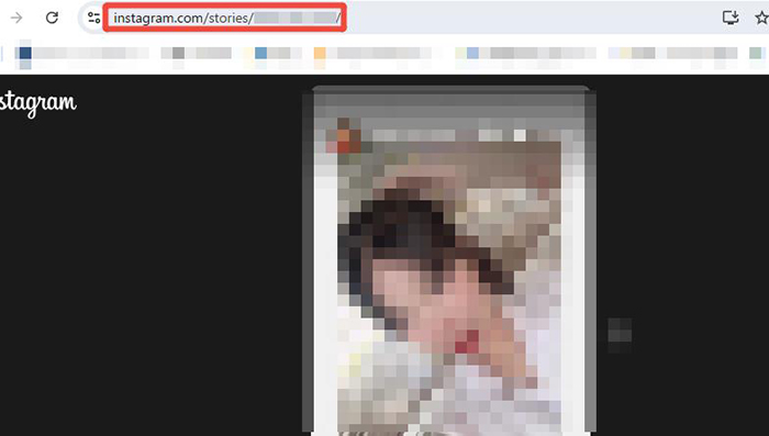 インスタストーリーのURLをコピー