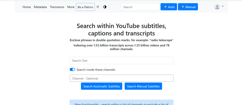 Deleted Youtube Videos Filmot