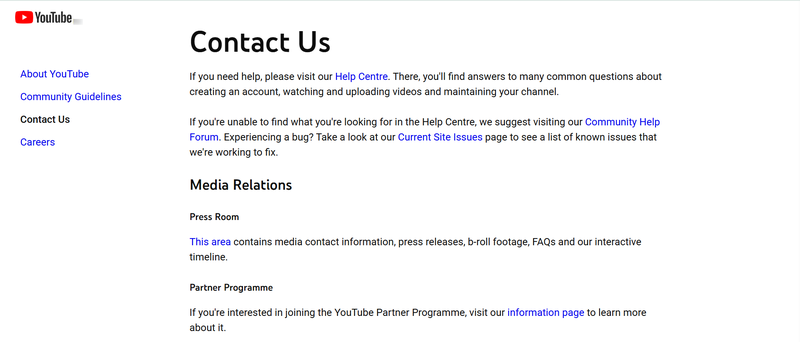 Deleted Youtube Videos Support Team