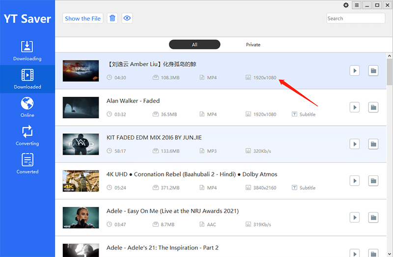 download the new YT Saver 7.0.1