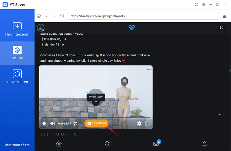 Fansly-Video herunterladen ytsaver