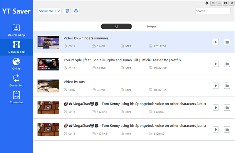 yt saver extension