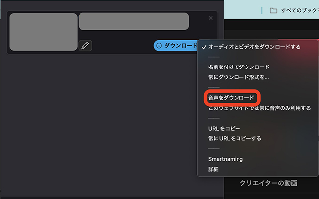 Video DownloadHelper tiktok 音源 保存