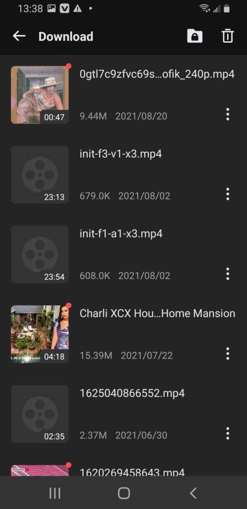 download video on ahasave app