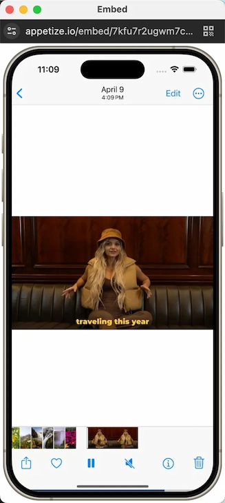 download video on streamfork app