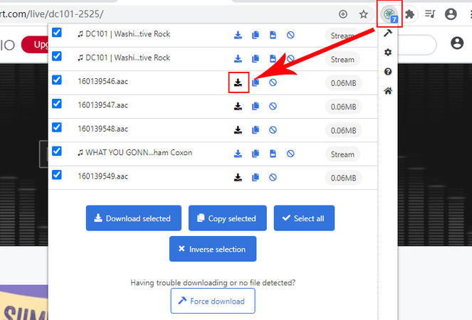 Download Videos with Cococut Extension