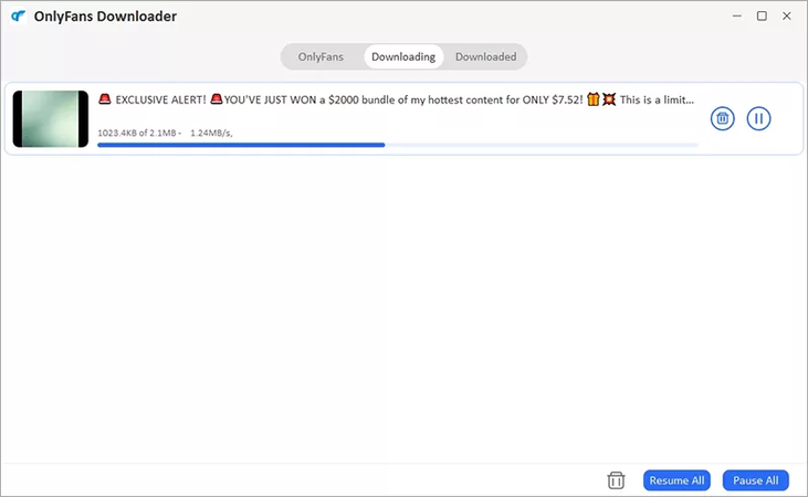 locating the downloaded file