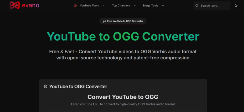 Evano Download Ogg File