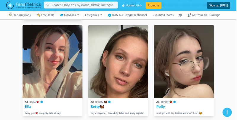 Onlyfans Finders Fansmetrics