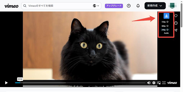 無料のVimeo™ ダウンローダー Vimeo動画 ダウンロード