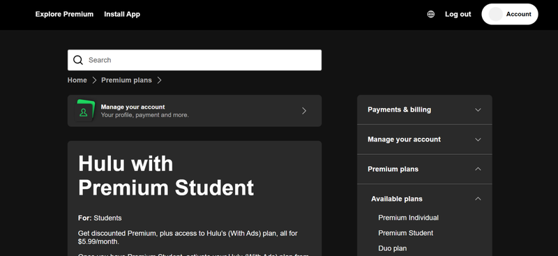 Get Hulu Free Trial Through Spotify Student Discount