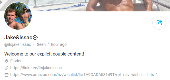 Male Onlyfans Couple Jake and Isaac