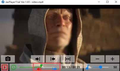 Select Mosaic Areas in Javplayer