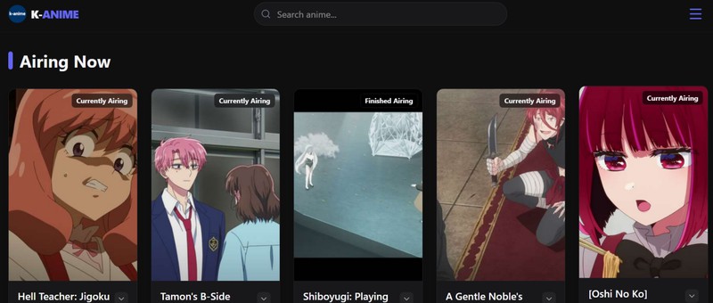 K-Anime アニメ ダウンロード サイト