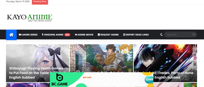 Kayoanime アニメ ダウンロード サイト