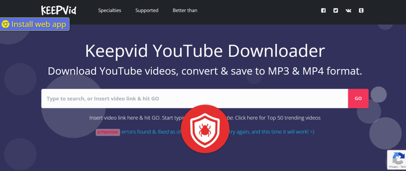 Keepvid Online Downloader