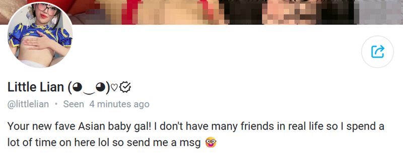 Up and Coming Asian Onlyfans Creator Little Lian