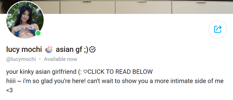 Kinky Asian Onlyfans Model Lucy Mochi