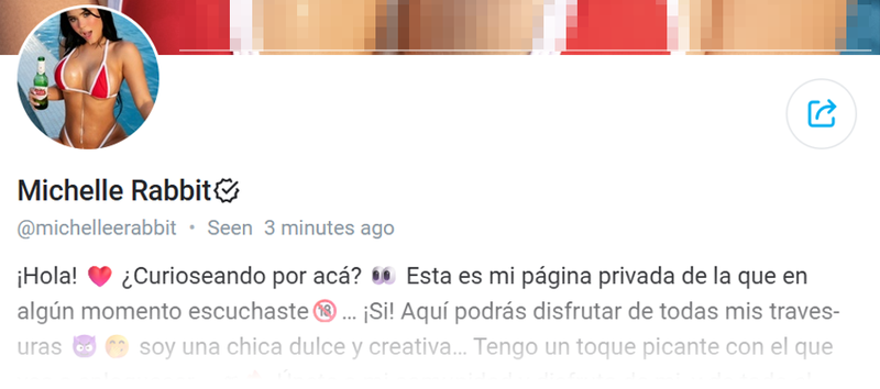 Hottest Latina Onlyfans Michelle Rabbit