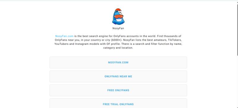 Onlyfans Finders Nosyfans