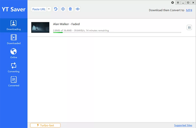 Paste Braflix Video Url in Yt Saver