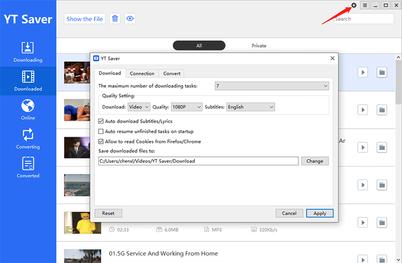 YT Saver 7.0.2 instal the new