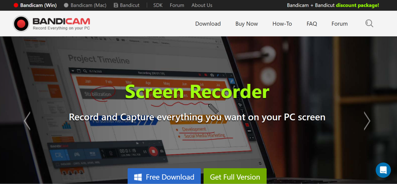 Registrare diretta YouTube con Bandicam