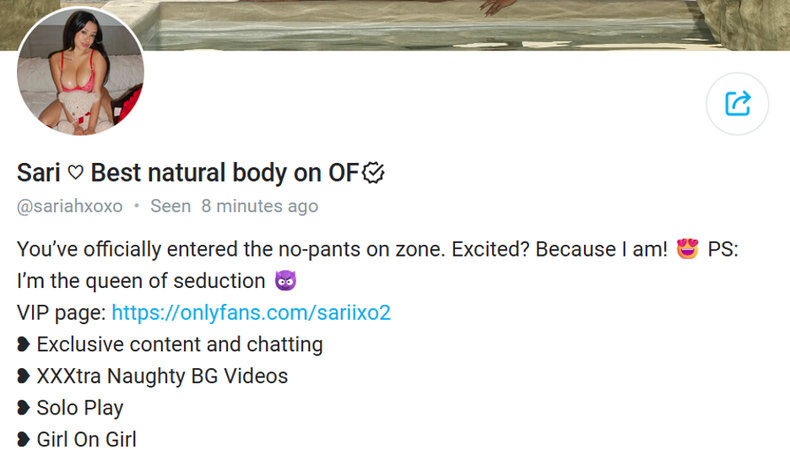 Hottest Latina Onlyfans Sari