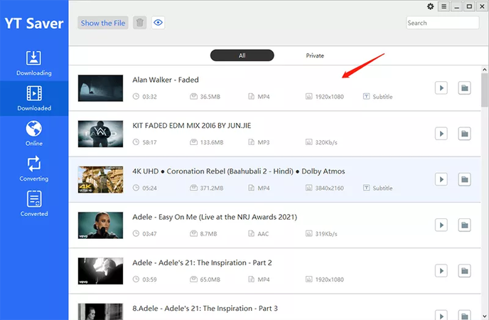 Guardar video de YouTube sin conexión