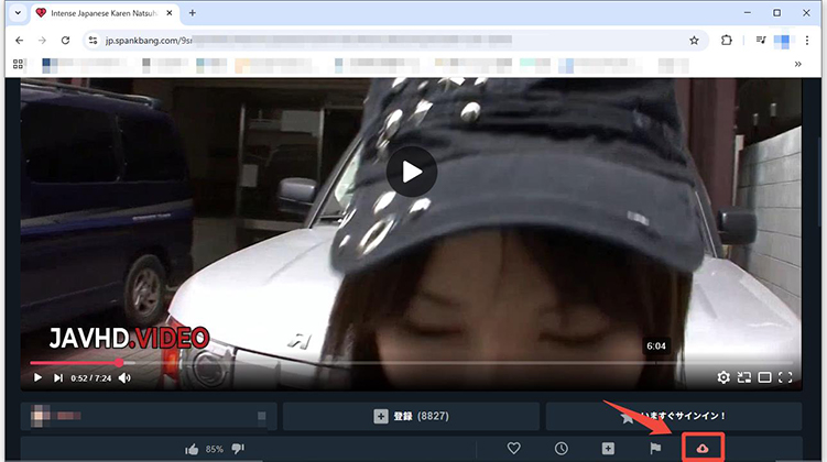 SpankBang ダウンロード ボタン