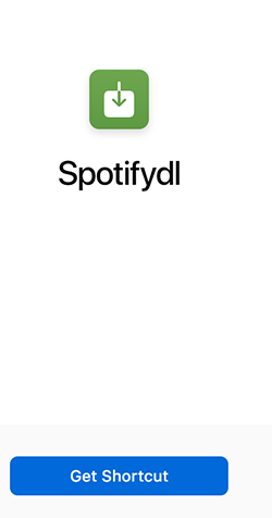 adicionar atalho spotifydl