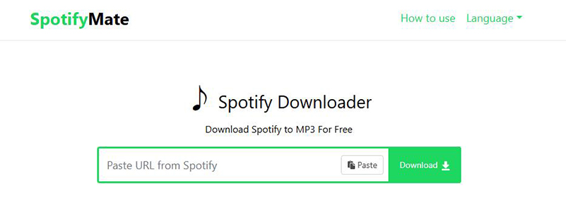 SpotifyMate spotify ダウンロード mp3