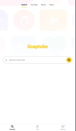 Snaptube 起動