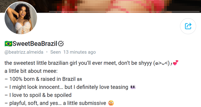 Hottest Latina Onlyfans Sweetbeabrazil