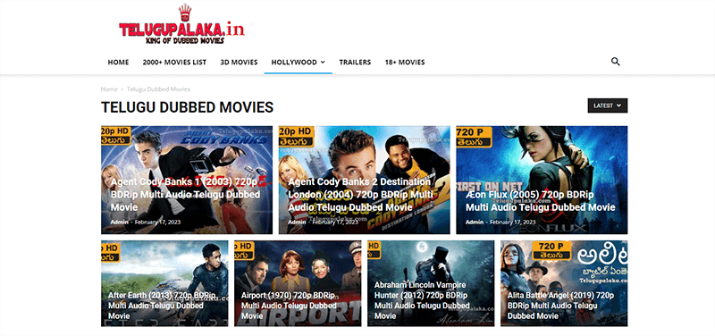 Telugu dubbed movies download websites sale