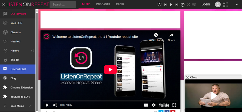 Usa Listenonrepeat para ver videos NSFW en YouTube