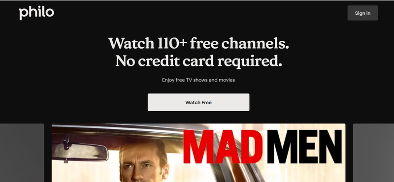 Watch Philo Through Philo Free Channel